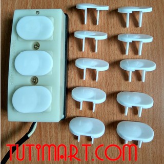 Combo 20 nút bịt ổ điện 2 chân