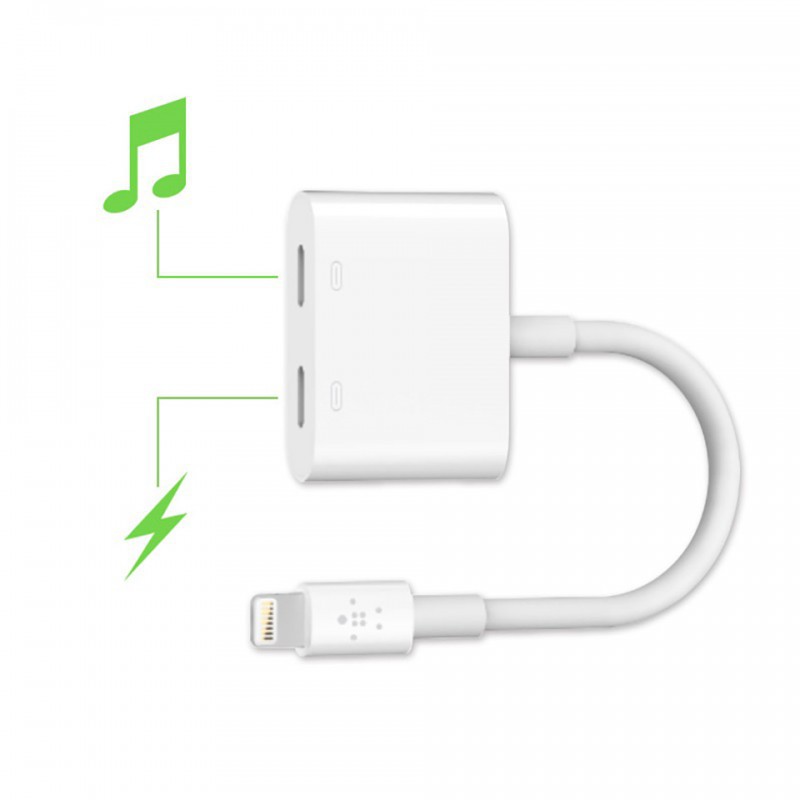 Bộ chia Lightning Audio Charge Belkin F8J198bt