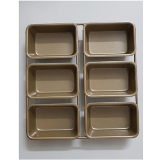 Khuôn 6 bánh mì mini