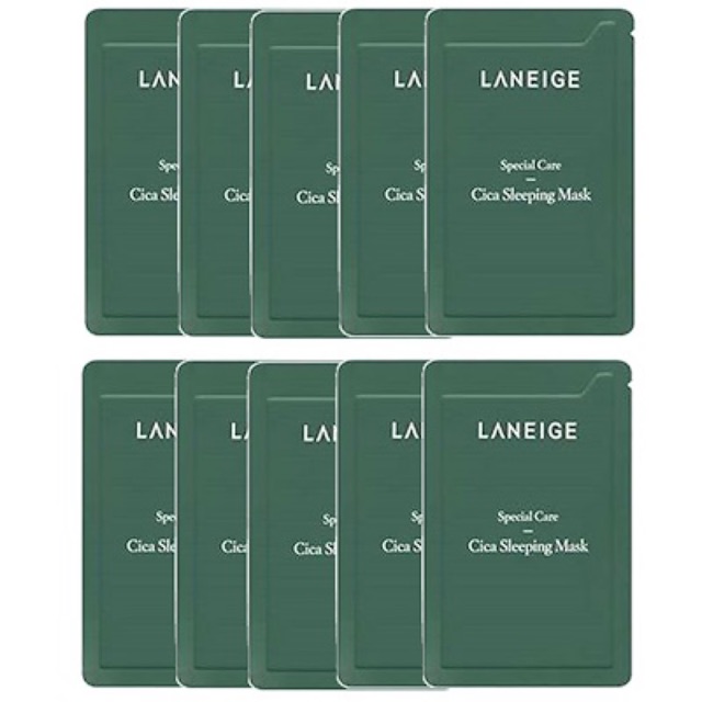 Sample mặt nạ ngủ Laneige Cica Sleeping Mask 3ml