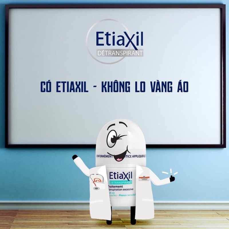 Lăn khử mùi Etiaxil nhãn xanh dành cho da nhạy cảm