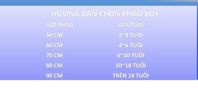 Phao bơi tròn 50cm cho bé