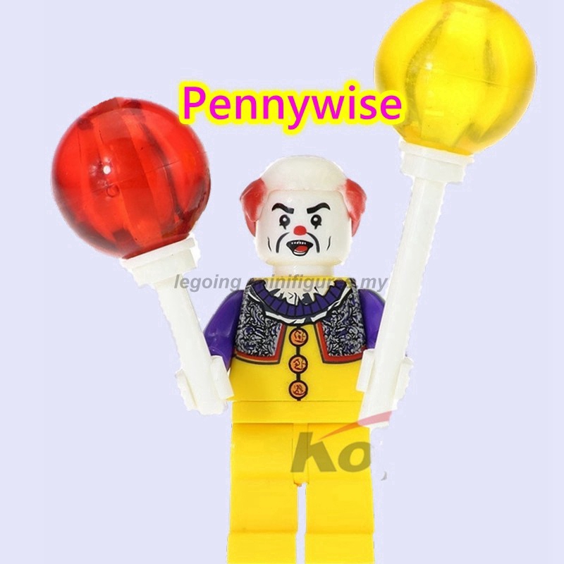 Đồ chơi lắp ráp mô hình  It Pennywise Jason Voorhees Terror tương thích với Lego độc đáo cho trẻ em