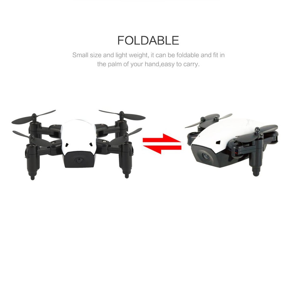 【điều khiển từ xa8/5】S9 2.4G Mini Foldable Drone 360 Degree Flip One-Key Return RC Quadcopter