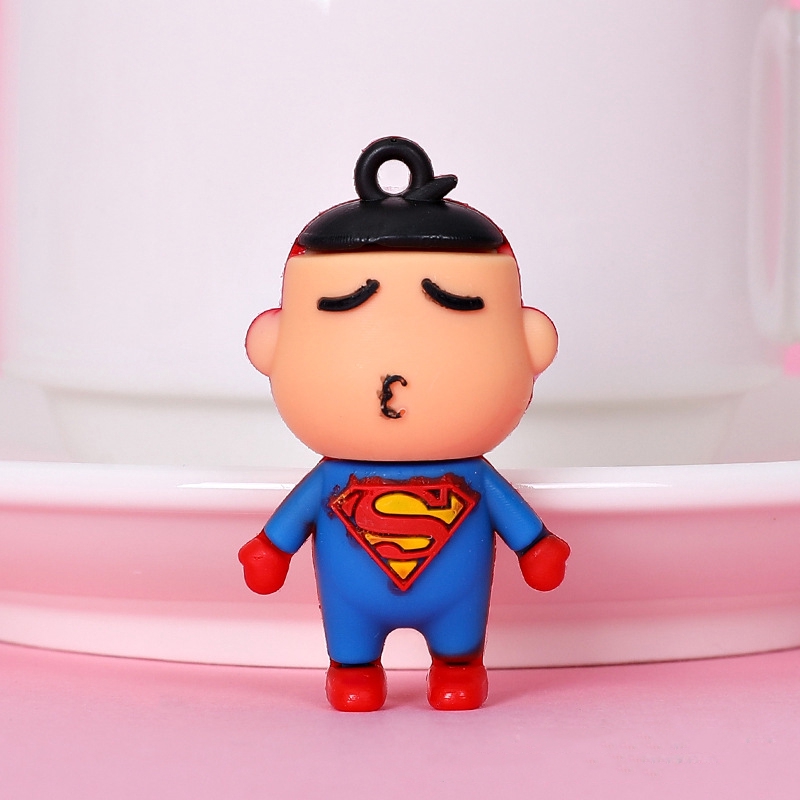 Móc khóa hình nhân vật siêu anh hùng DC SUPERMAN MARVEL