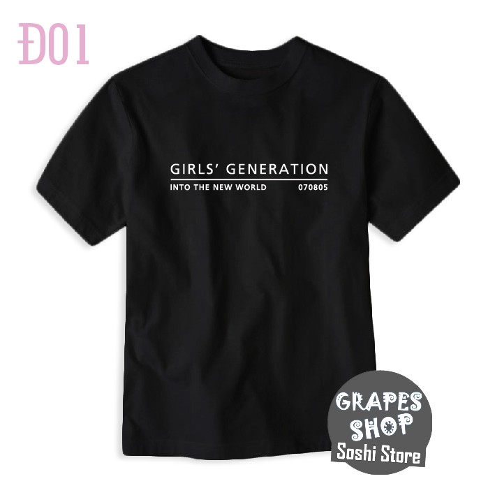 [SNSD] Áo ITNW đen Đ01