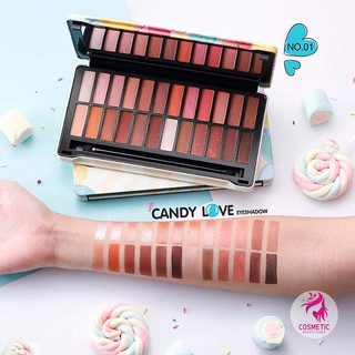 Màu Mắt 24 Ô Odbo Candy Love Eyeshadow