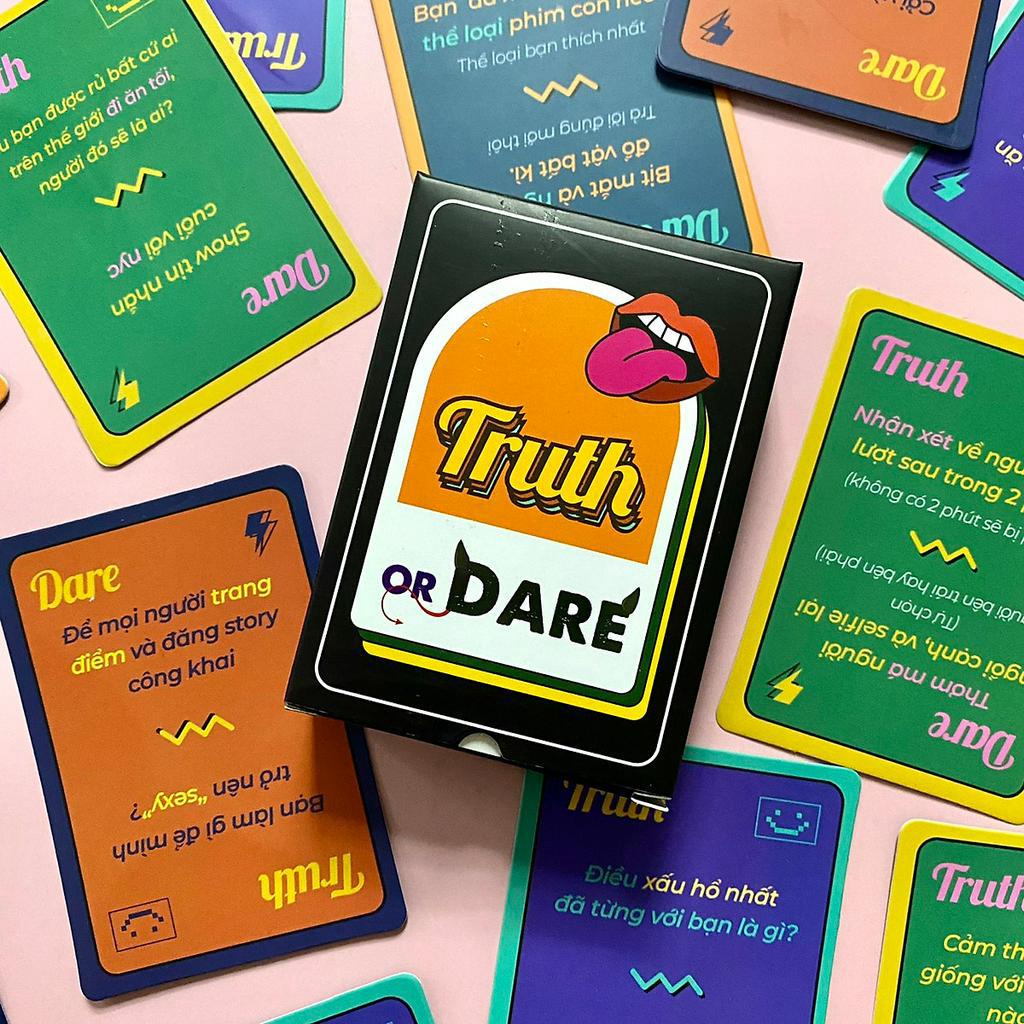 Combo 2 Bộ Bài Drinking  Liu Liu Friend Và Truth or Dare
