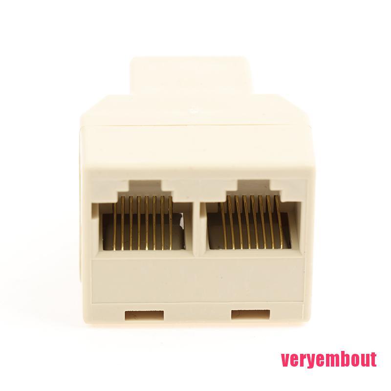 Set 5 Đầu Chia Cổng Mạng Rj45 1 Sang 2