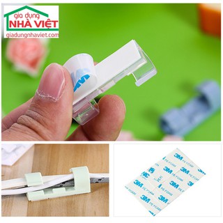 Bộ 16 đai cố định dây điện dán tường