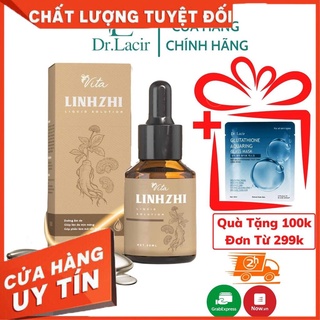 Tái tạo da sâm linhzhi dr.lacir loại bỏ mụn thâm, da xỉn màu, lỗ chân lông to, sạm, nám da sau 1 liệu trình
