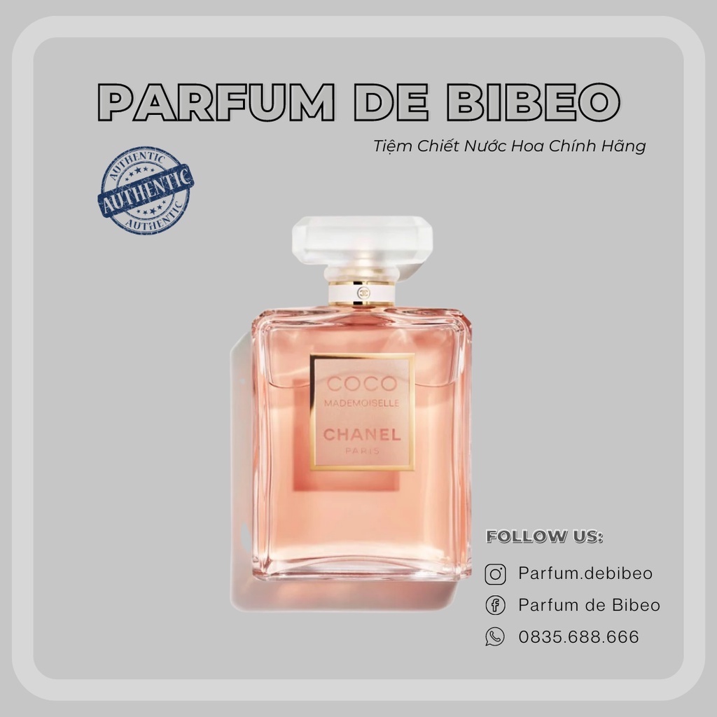 Parfum de Bibeo-Nước hoa thử Coco Mademoiselle Edp