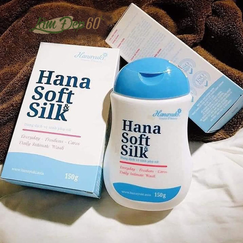 COMBO 2 Chai Dung Dịch Vệ Sinh Phụ Nữ Hana Soft Silk Hanayuki - Sạch Khuẩn, Thơm Lâu - HÀNG CHÍNH HÃNG