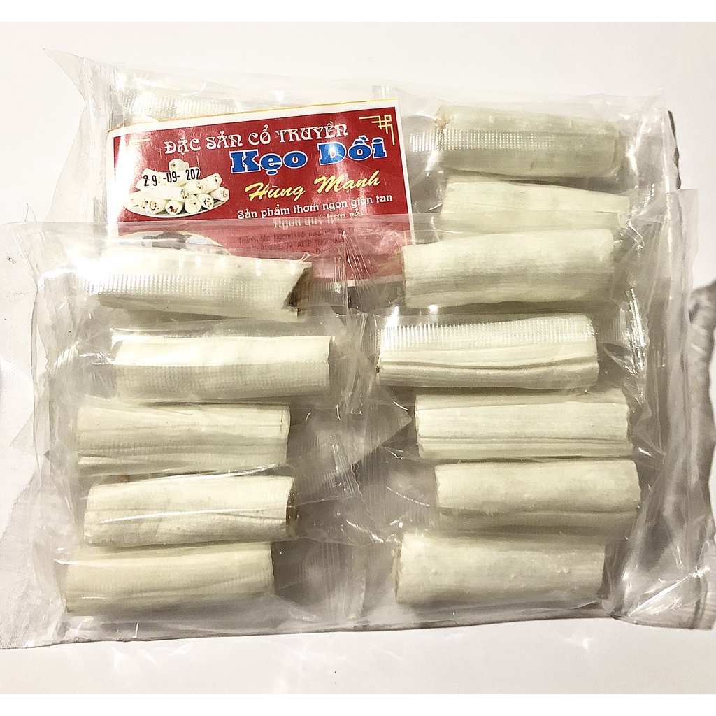 Kẹo dồi lạc gói 10 cây kẹo ngọt thơm đặc sản Hà Nội
