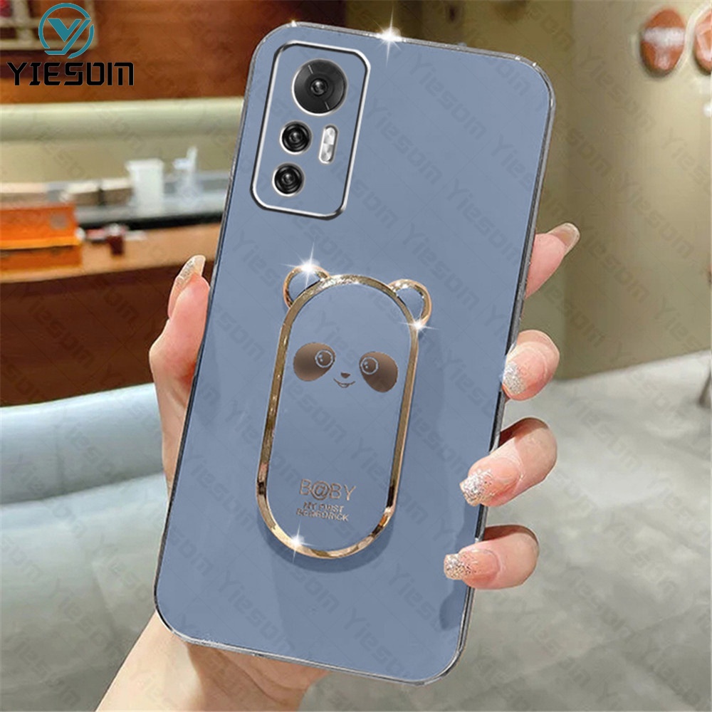 Ốp Điện Thoại Silicon Mềm Có Giá Đỡ Hình Gấu Xinh Xắn Dành Cho Xiaomi 12 11T 10T 12T Pro Mi 11 12 Lite 5G
