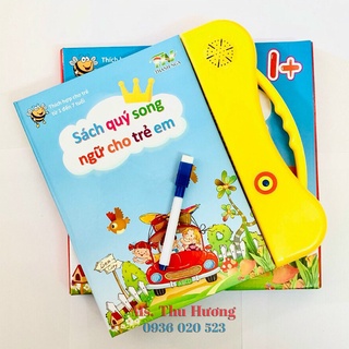 Sách điện tử quý song ngữ anh việt cho trẻ em tặng bút, sách nói điện tử song ngữ anh- việt giúp trẻ học tốt tiếng anh