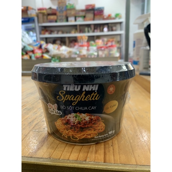 MÌ TRỘN HỘP TIỂU NHỊ SPAGHETTI BÒ SỐT CHUA CAY