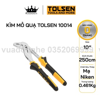 Kìm mỏ quạ 10inch tolsen 10014 dài 250mm thép không gỉ