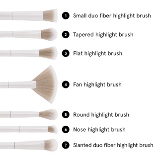 BỘ CỌ BH COSMETICS HIGHLIGHTING ESSENTIALS 7 PIECE BRUSH SET.