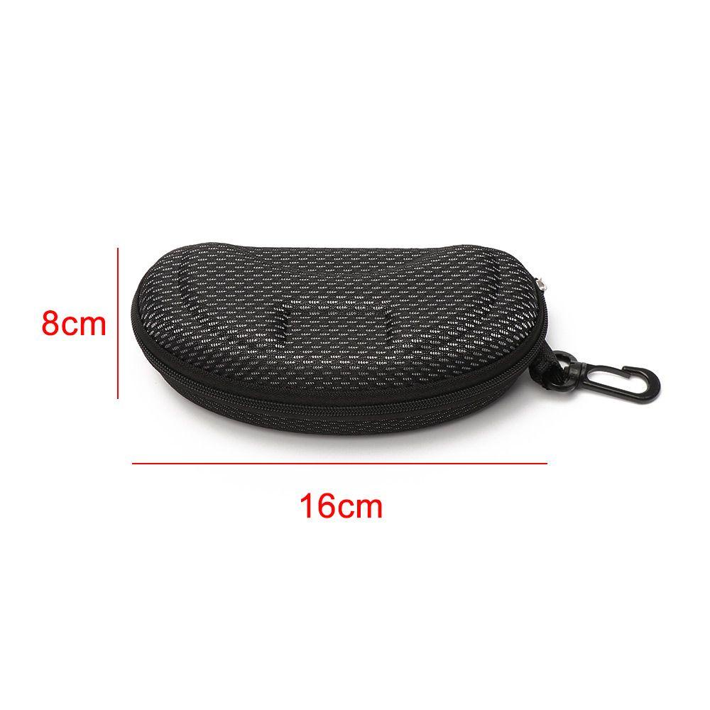 Hộp Đựng Mắt Kính Trượt Tuyết EVA Cứng Có Dây Kéo Màu Xám / Đen Chất Lượng Cao