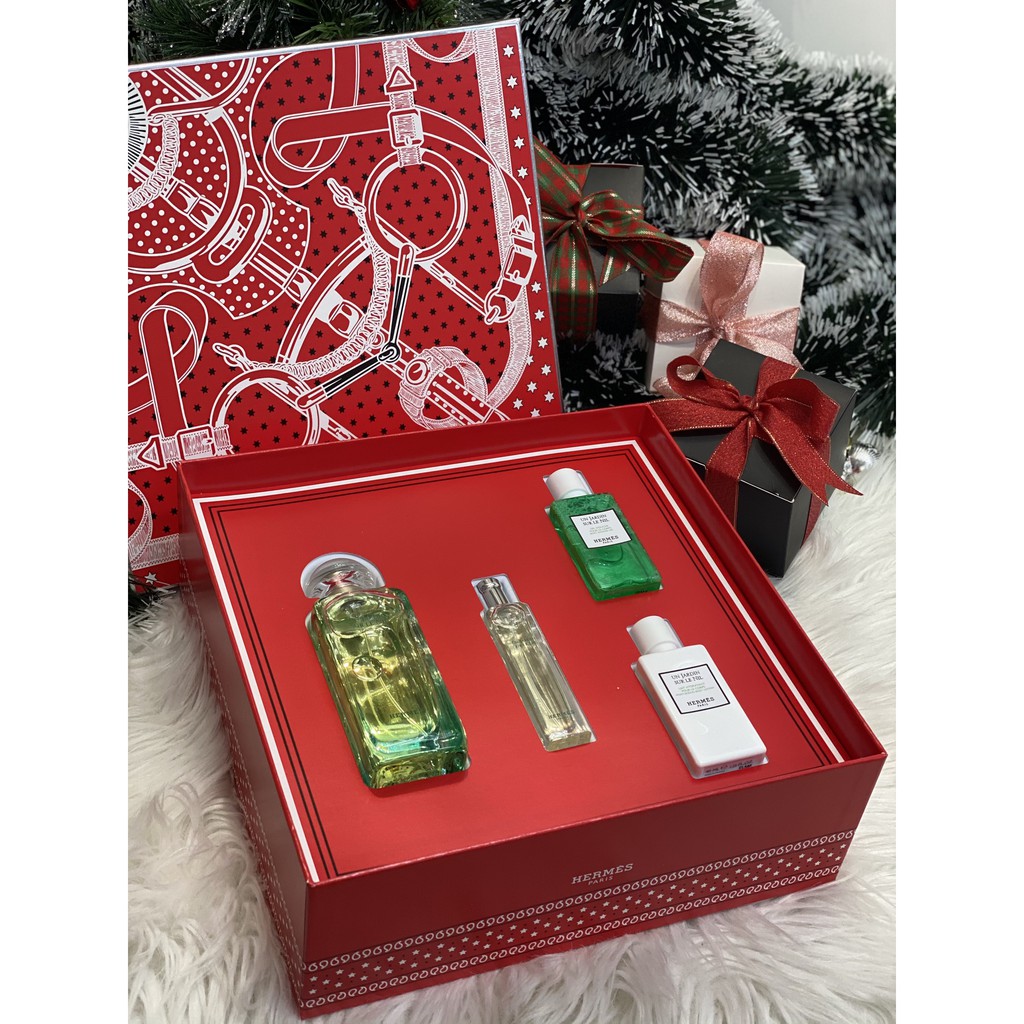 Set nước hoa Hermes Un Jardin Sur Le Nil 4 món | Thế Giới Skin Care