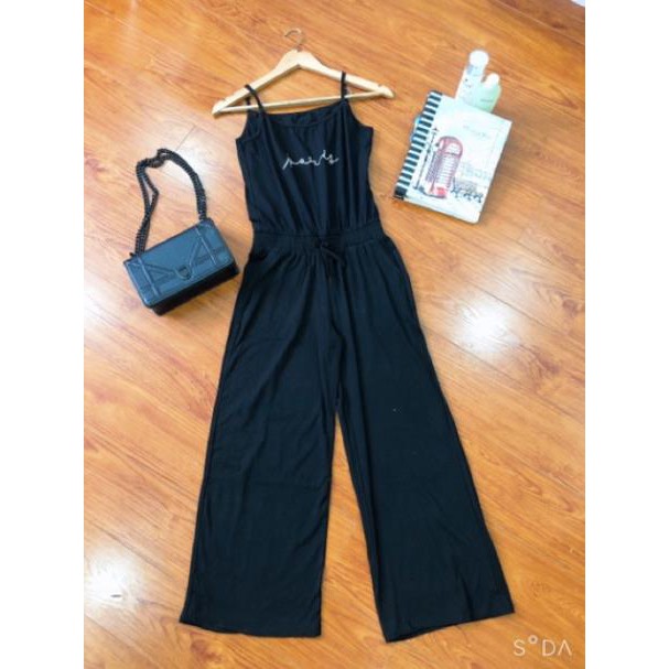 Bộ jumpsuit pari nhiều màu chất cottong