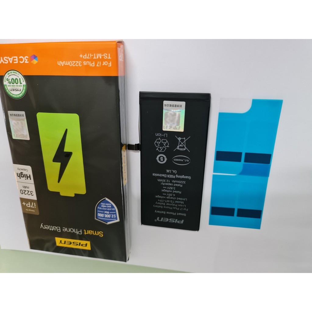 Pin Sạc Pisen TS-MT - i7P (iPhone 7P, 3.8V - Dung lượng cao 3220mAh) - Hàng Chính Hãng