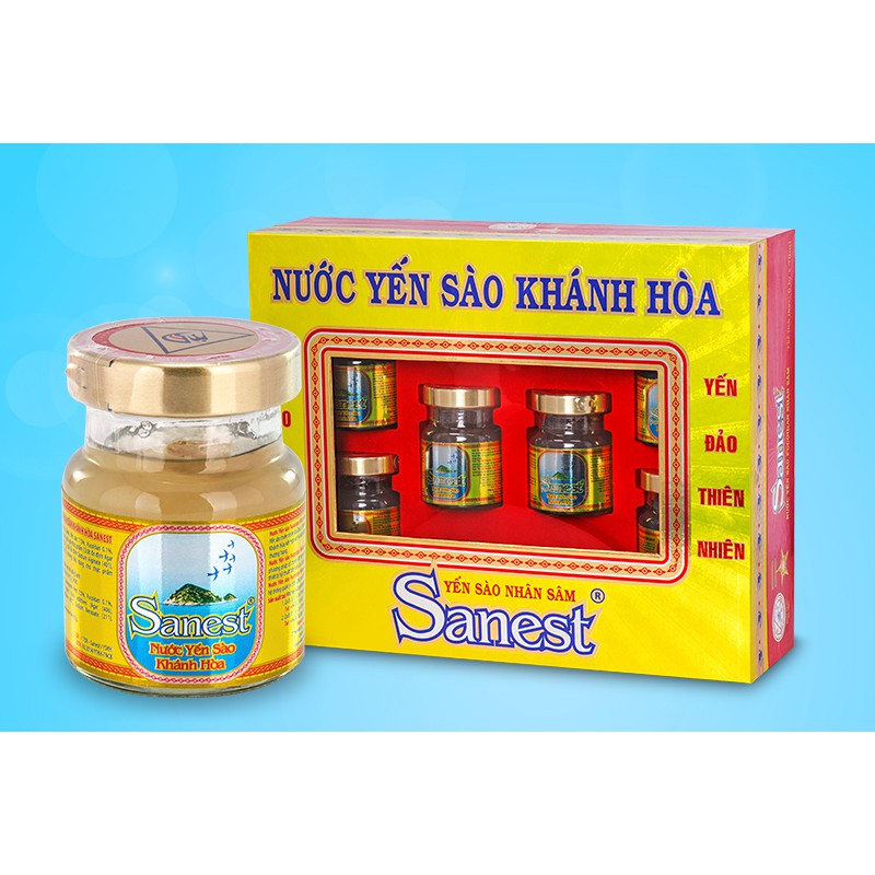 Nước Yến Sào Sanest Nhân Sâm