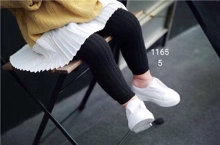Quần legging len kẻ sọc cho bé