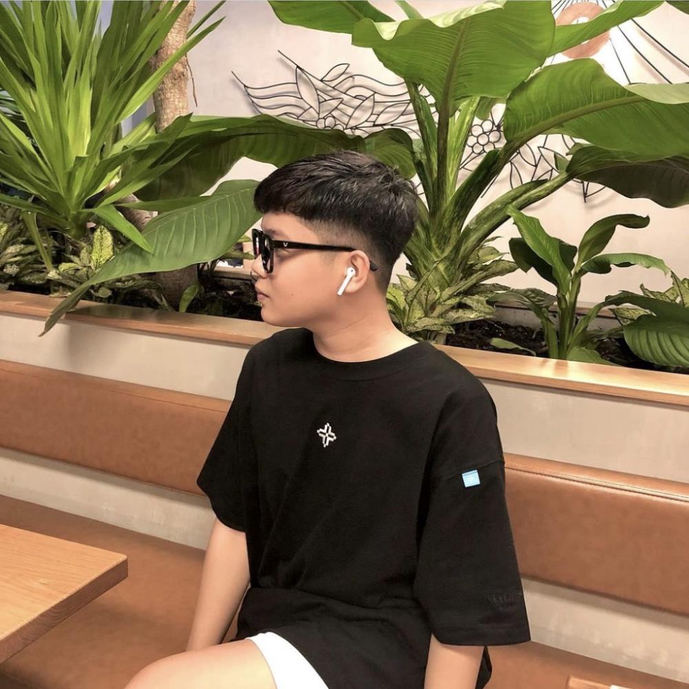 Áo thun Tee Levents XL Logo Áo thun tay lỡ nam nữ logo XL màu đen chữ trắng chất cotton cao cấp