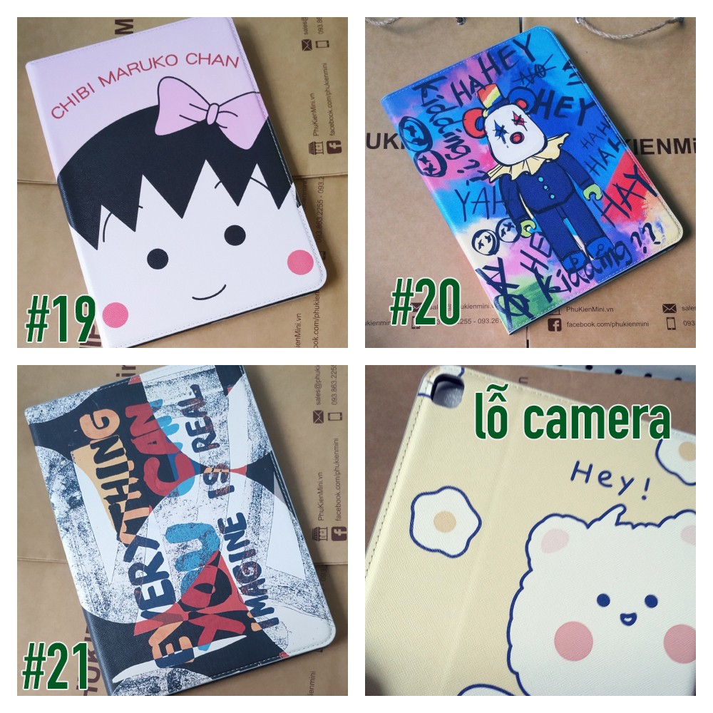 Bao da hoạt hình kiểu mẫu dễ thương cho iPad Gen 7 / gen 8 2019 2020 10.2 in inch | BigBuy360 - bigbuy360.vn