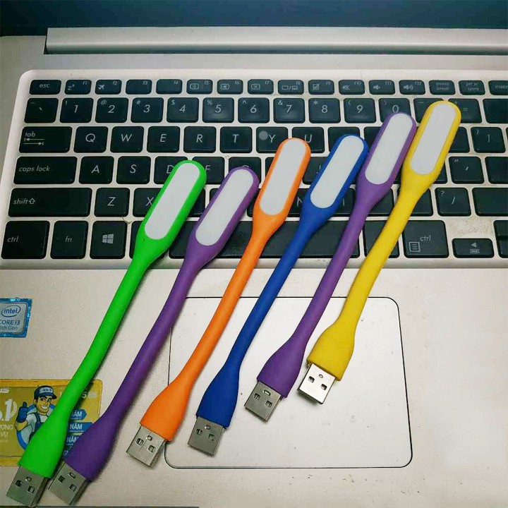Đèn LED nguồn USB nhiều màu - đèn đọc sách, đèn led mini