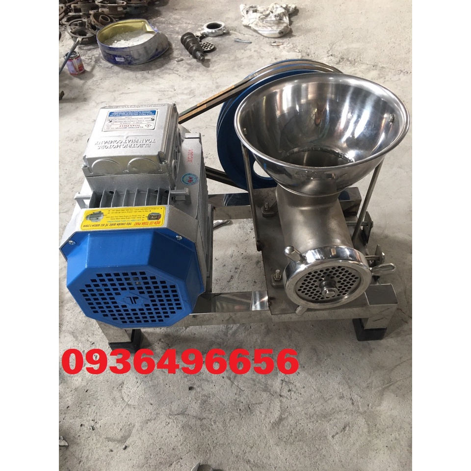 Máy xay xương, xay thịt, xay xôi làm bánh dày cối 12 inox