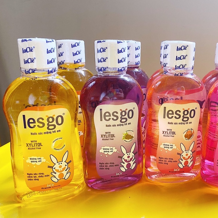 Nước súc miệng cho bé Letsgo (150ml) / Nước súc miệng trẻ em ngừa sâu răng