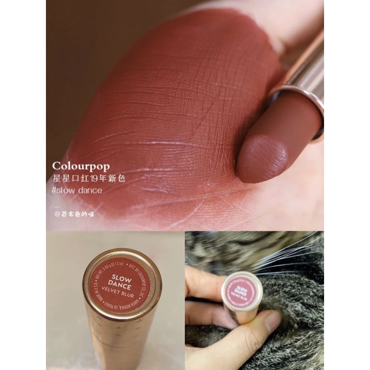 Son thỏi Colourpop màu Gallop, Slow dance , CA love, 21 questions