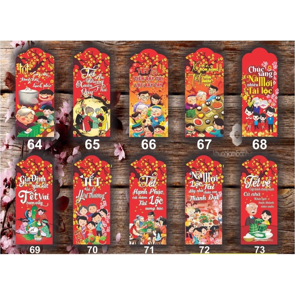 Phong Bao Lì Xì Ngày Tết 2022 Nhâm Dần Hàng Tuyển Cực Đẹp - Lì Xì Trao Tay, Vận May Ập Đến (Giao Mẫu Ngẫu Nhiên)