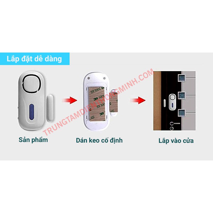 Bộ báo trộm mở cửa độc lập KW-008S1R