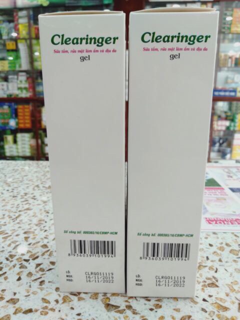 Clearinger gel sữa rửa mặt,sữa tắm làm ẩm và dịu da. | BigBuy360 - bigbuy360.vn