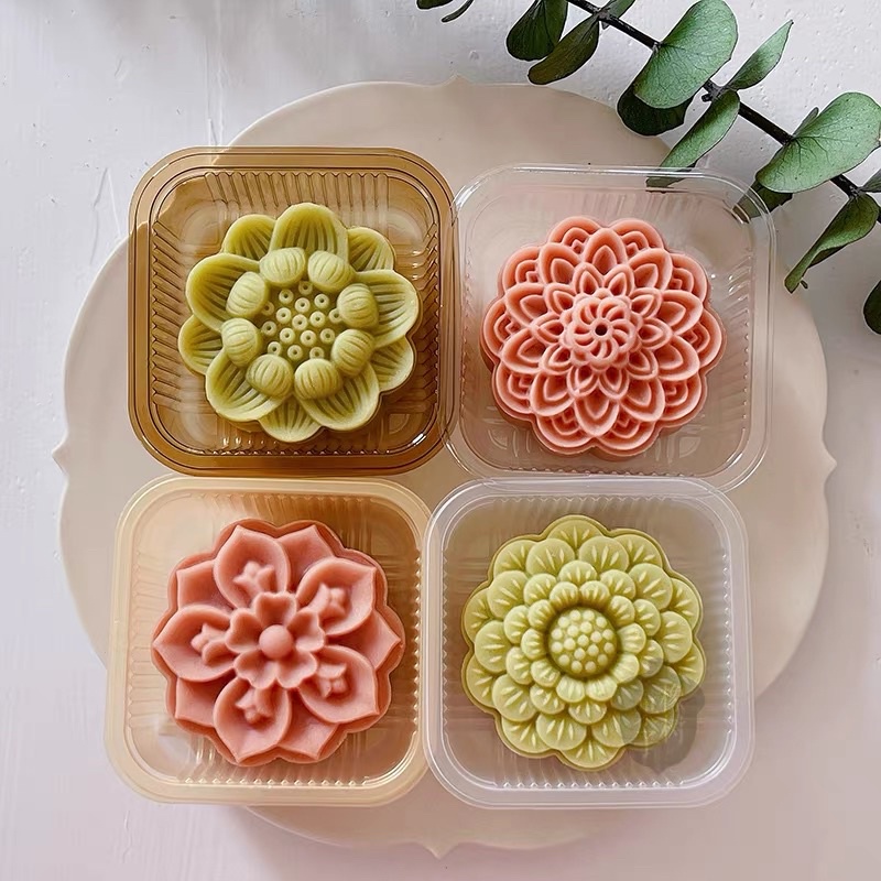 Khuôn bánh trung thu lò xo 75g