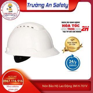 Mũ bảo hộ lao động 3m h-701v