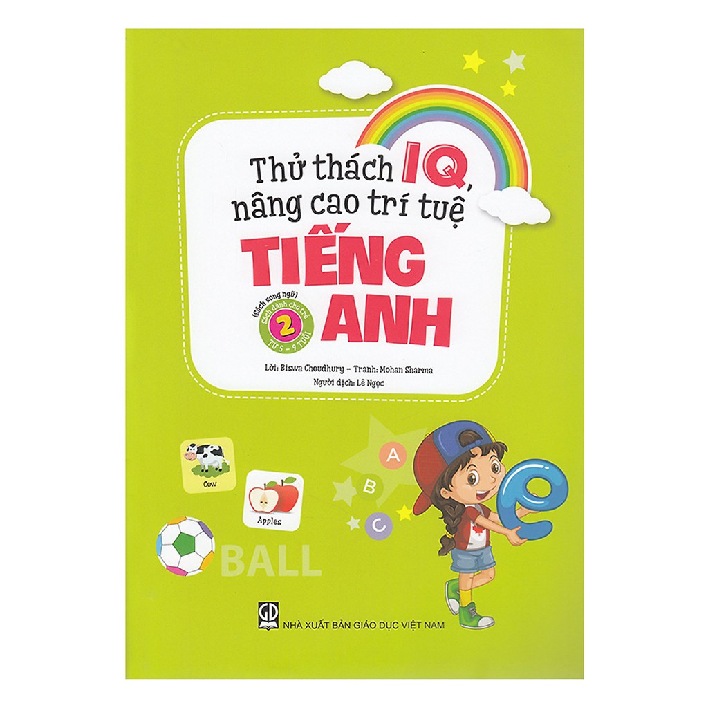 Sách - Thử thách IQ, nâng cao trí tuệ - Tiếng Anh (tập 2)