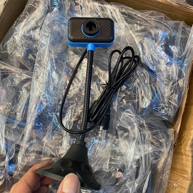 Webcam chân cao có mic học online