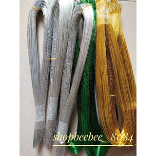 set 30 dây thép mỏng, kẽm màu làm hoa