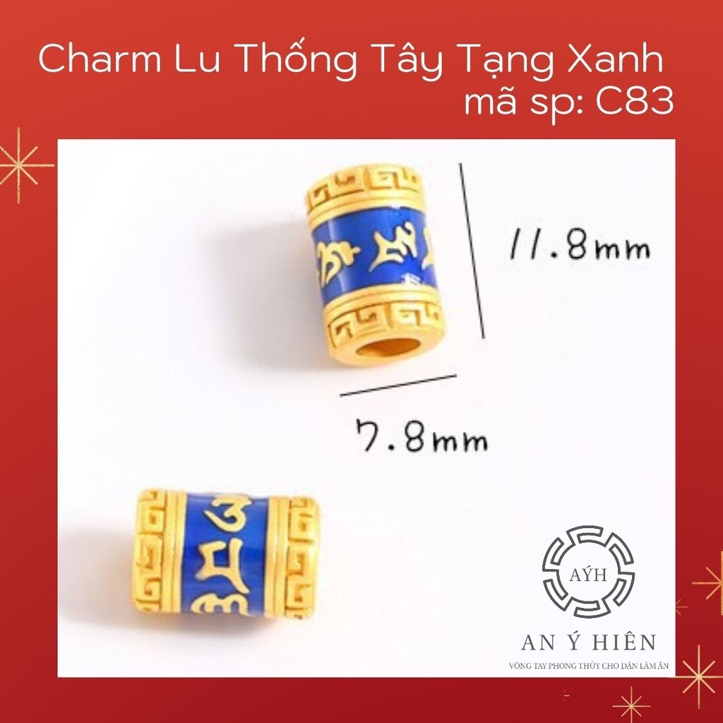 Charm Lu thống Tây Tạng xanh #C83 ( An Ý Hiên)