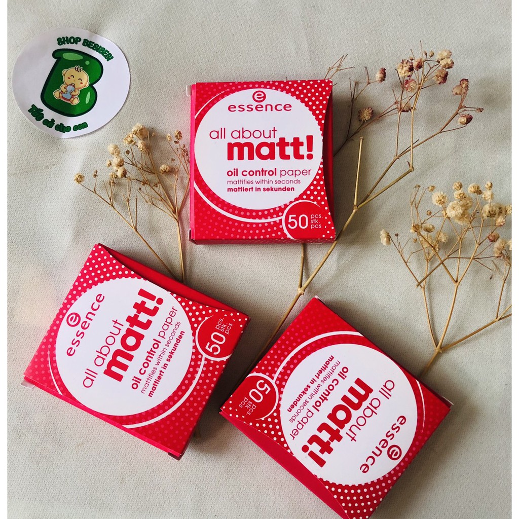 Hàng Đức Giấy thấm dầu Matte Control oil paper Essence