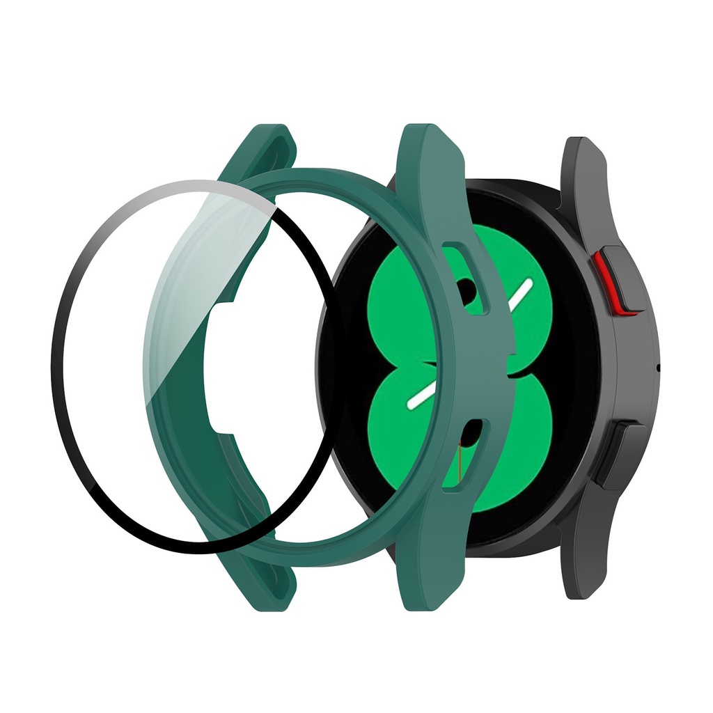 Samsung galaxy watch 6 5 4 44mm case 40mm full protector chống va đập màu chống rơi pc vỏ bảo vệ màn hình vỏ đồng hồ cho samsung galaxy watch6 watch4 watch5 40mm 44mm