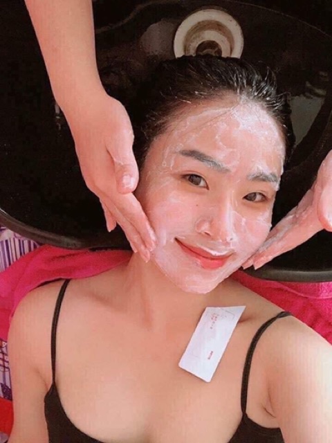 Lẻ Gói Ủ Trắng Face Nhau Thai Cừu Nội Địa Nhật | Thế Giới Skin Care