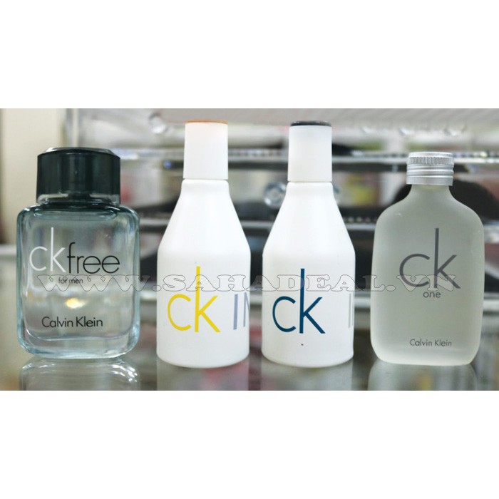 Set Nước Hoa CK 4 Chai calvin klein 15ml