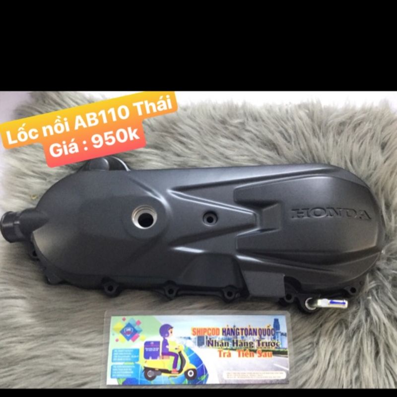 nắp Lốc nồi AB Air Blade 110 FI thái 2009 2010 2011 Đen nhám