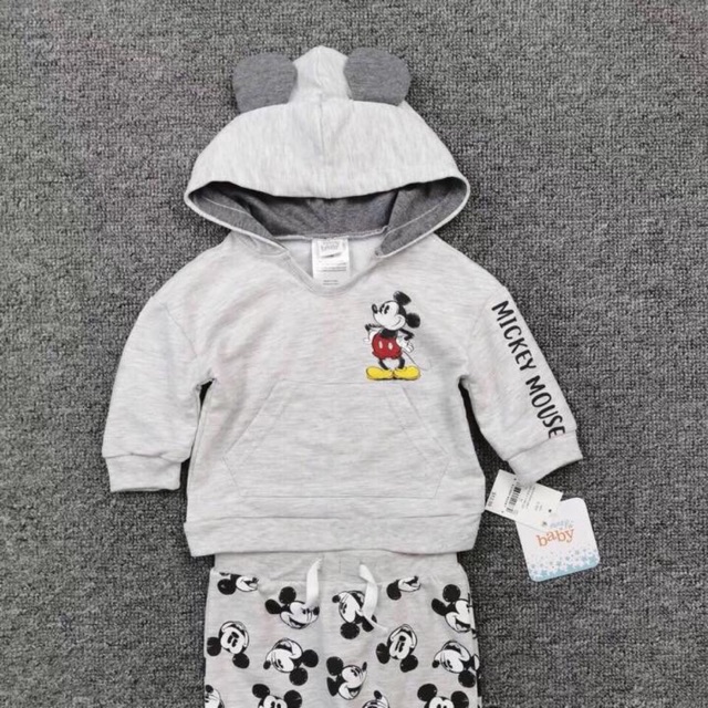 bộ micky nỉ da cá